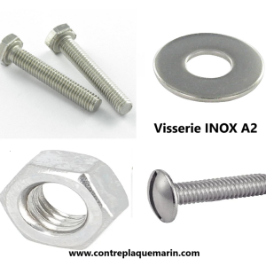 Visserie inox opale composites 1